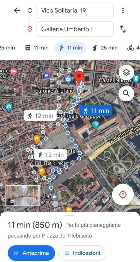 Palizzi'S Home Behind Plebiscite Square Napoli Dış mekan fotoğraf