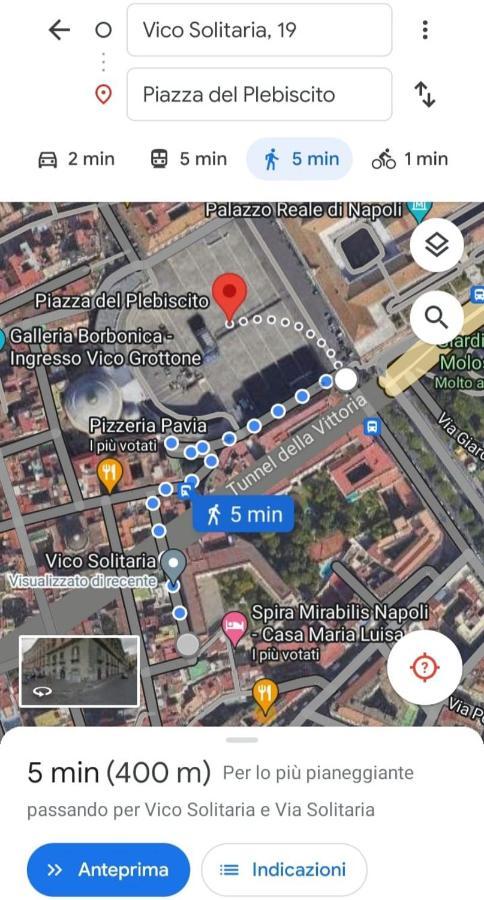 Palizzi'S Home Behind Plebiscite Square Napoli Dış mekan fotoğraf
